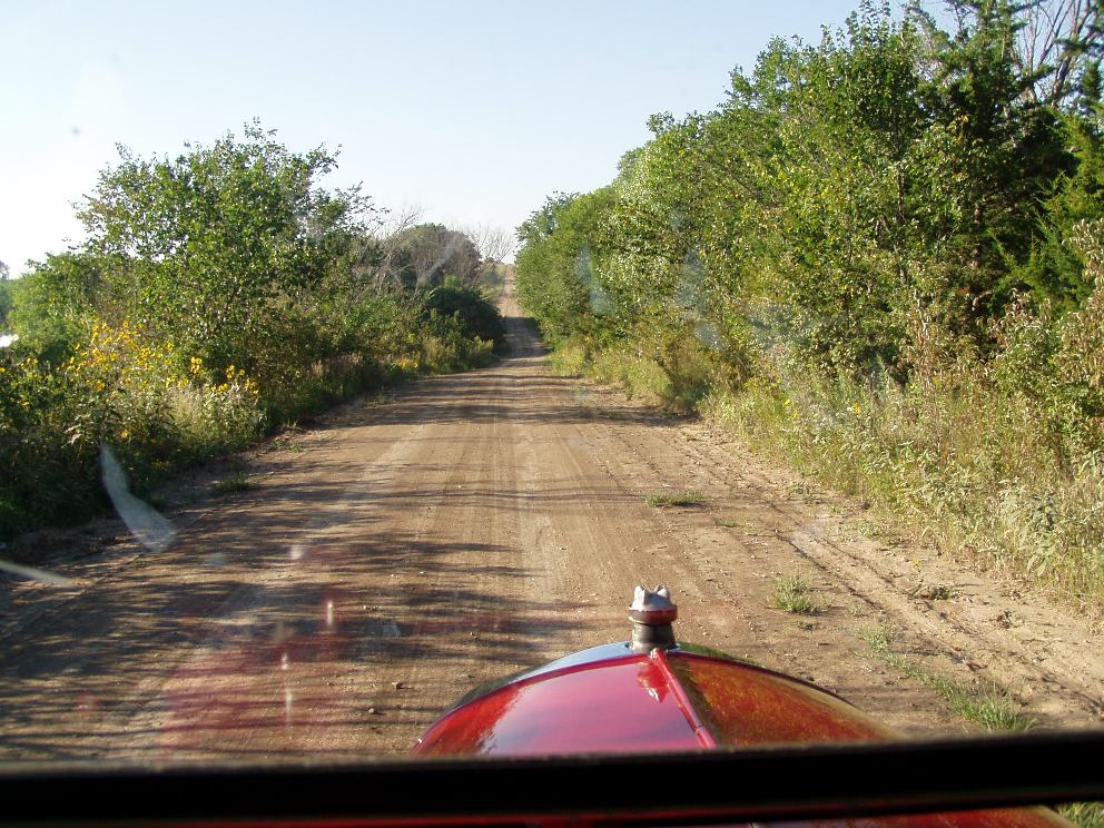 Model T on Dirt Road